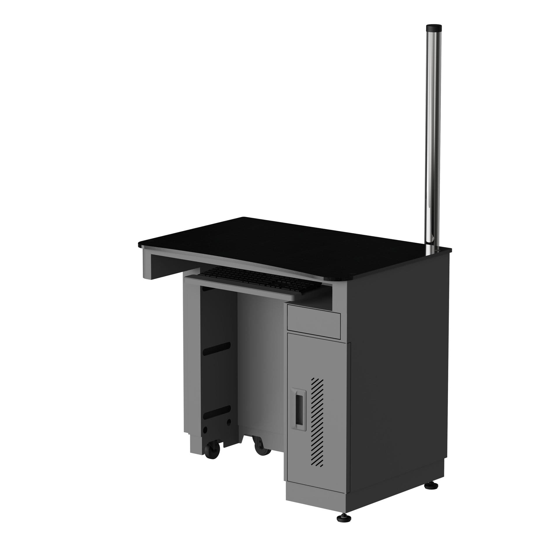 MIONE IU-3000S extension side table front view